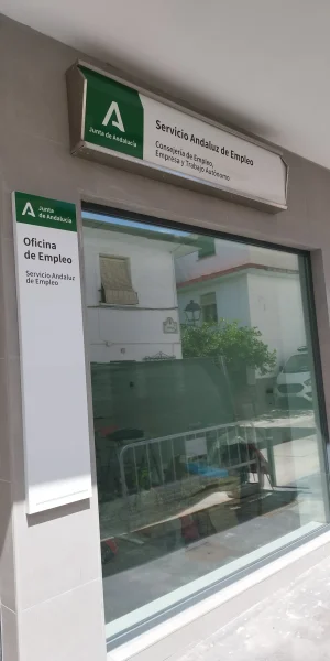 rotulacion SAE Servicio Andaluz Empleo