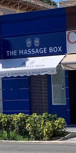 rotulacion The Massage Box Malaga